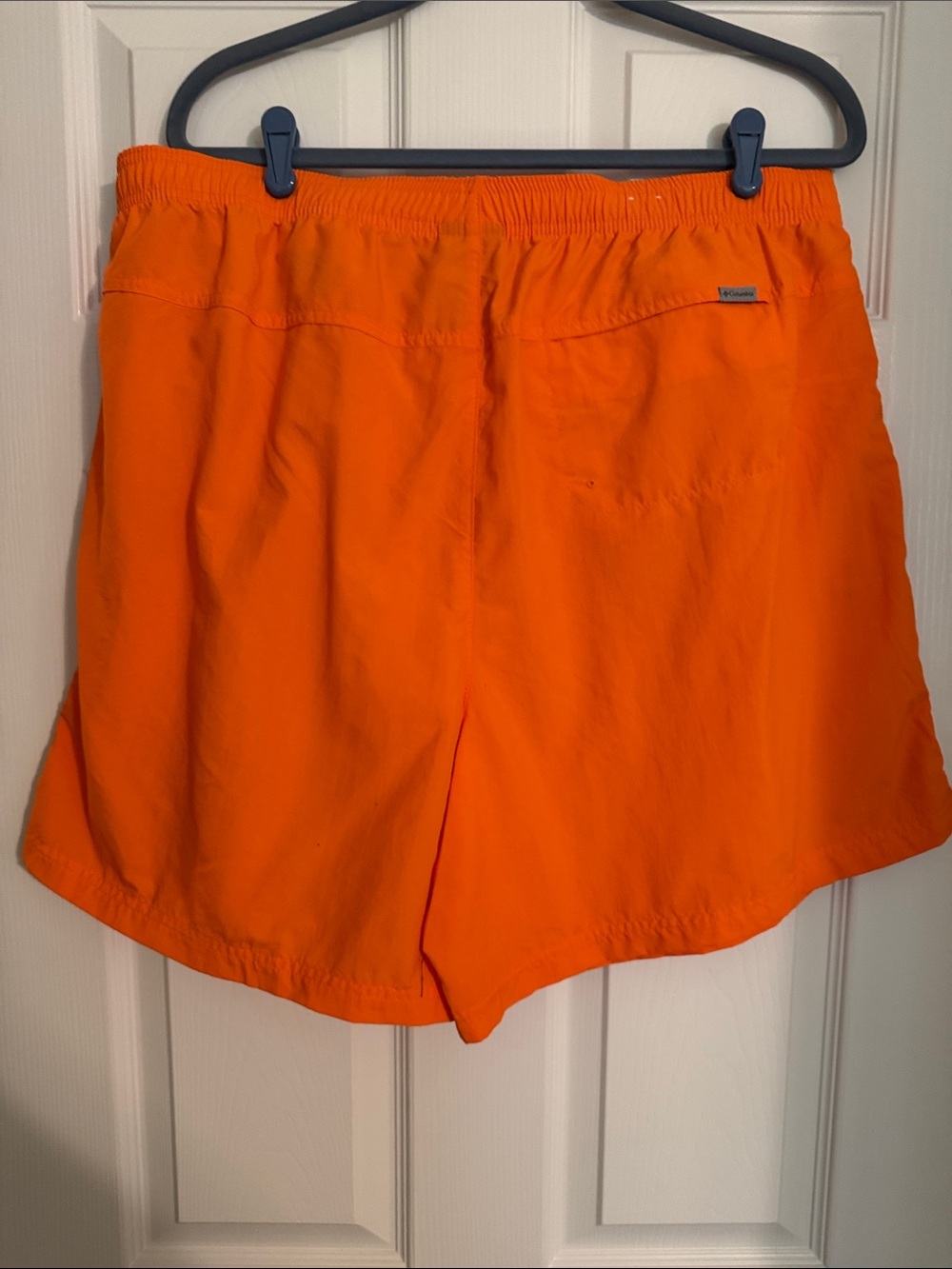 Columbia Bright Orange Women's Athletic Pull-On Shorts - Picture 3 of 6